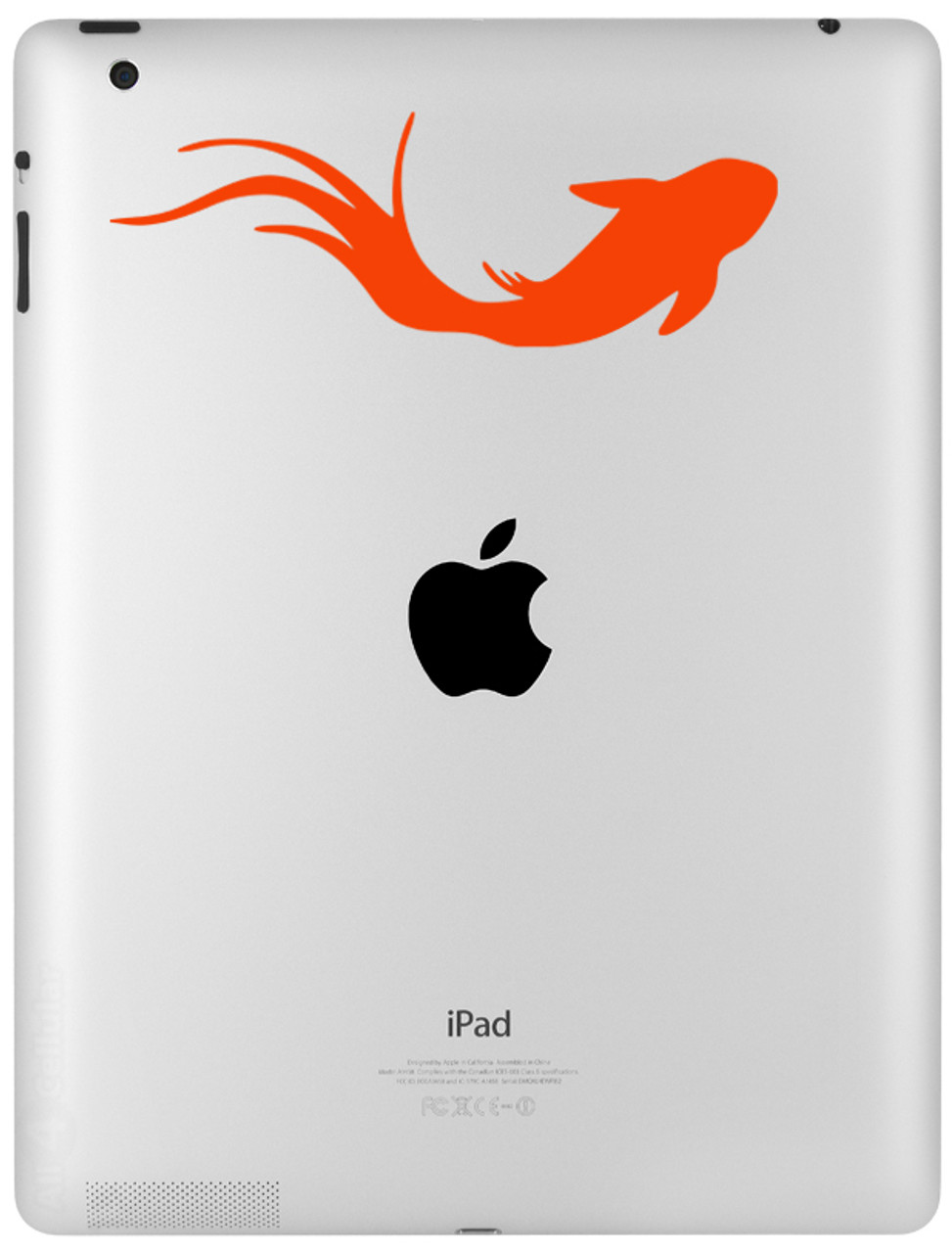 KOI Fish vinyl decal sticker 6" x 2" Nishikigoi Carp Japanese iPad Car