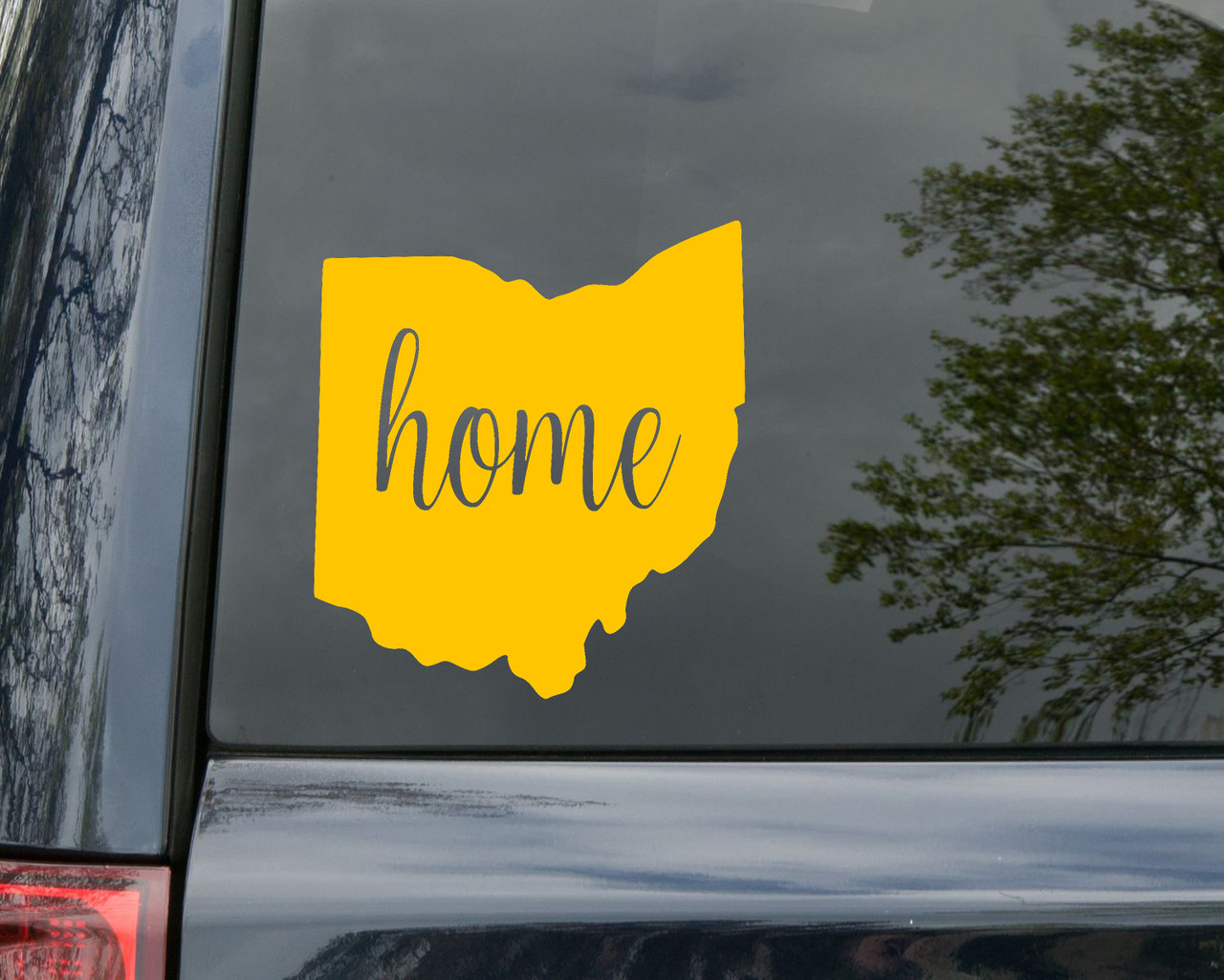 Ohio Vinyl Decal - Home State Native Ohioan Buckeye - Die Cut Sticker