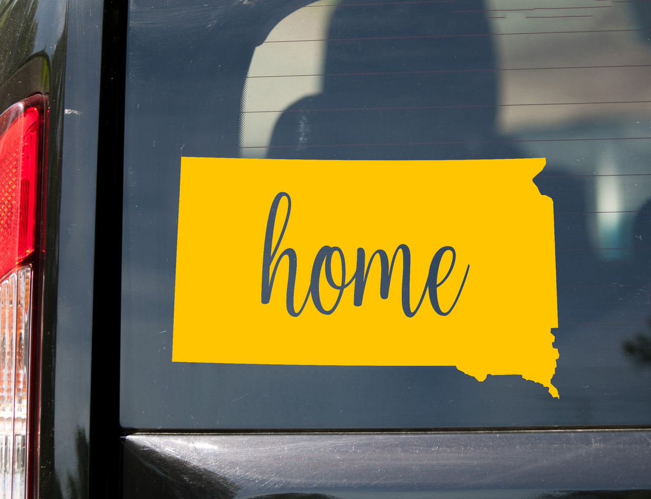 South Dakota Vinyl Decal - Home State SD Native Dakotan - Die Cut Sticker