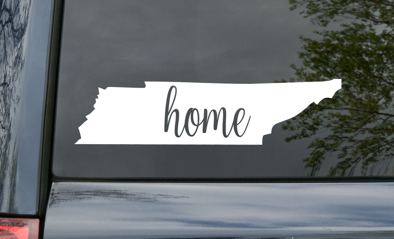 Edit a Product - Tennessee Vinyl Decal - Home State Native Tennessean - Die Cut Sticker 