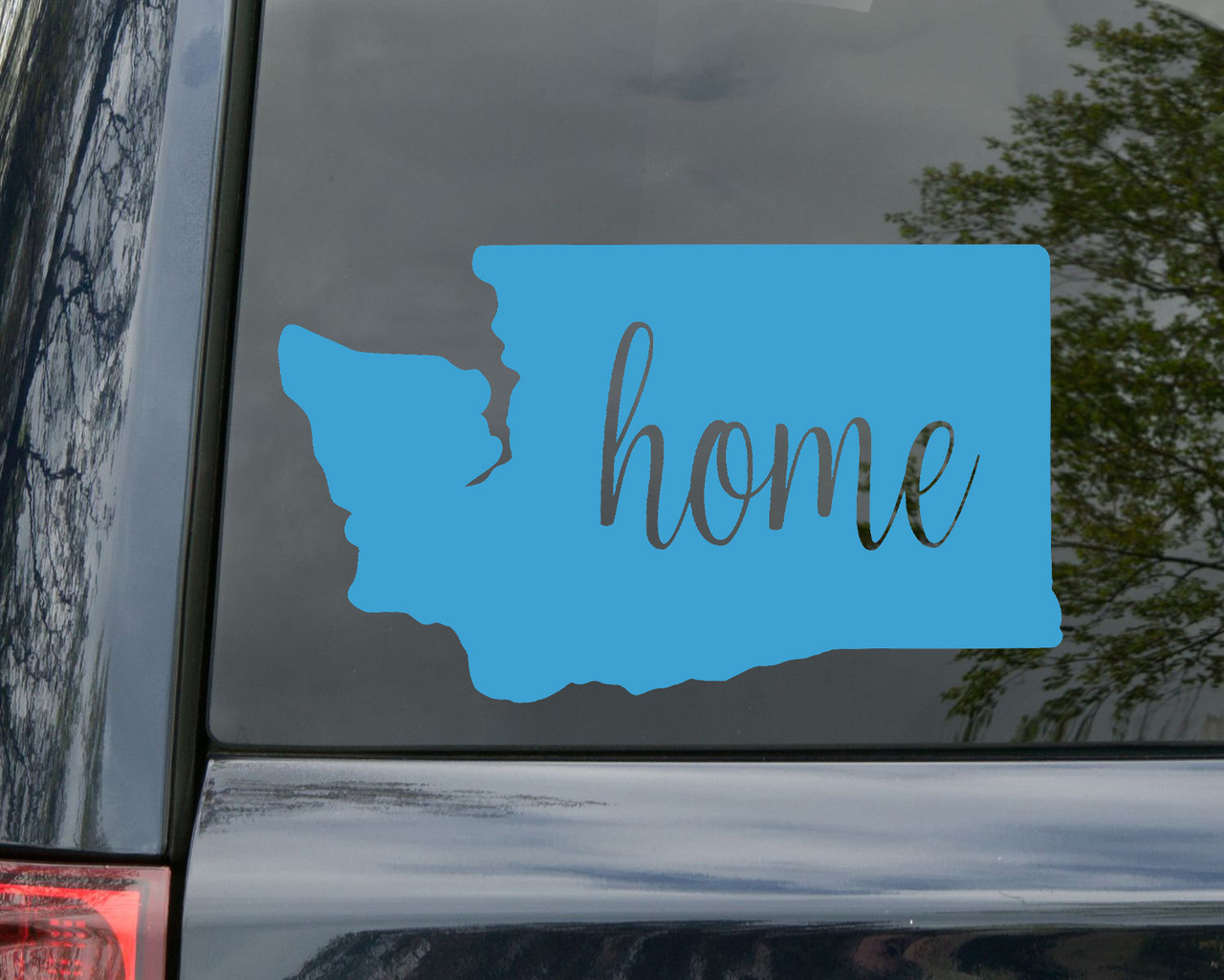 Washington Vinyl Decal - Home State Native Washingtonian PNW - Die Cut Sticker