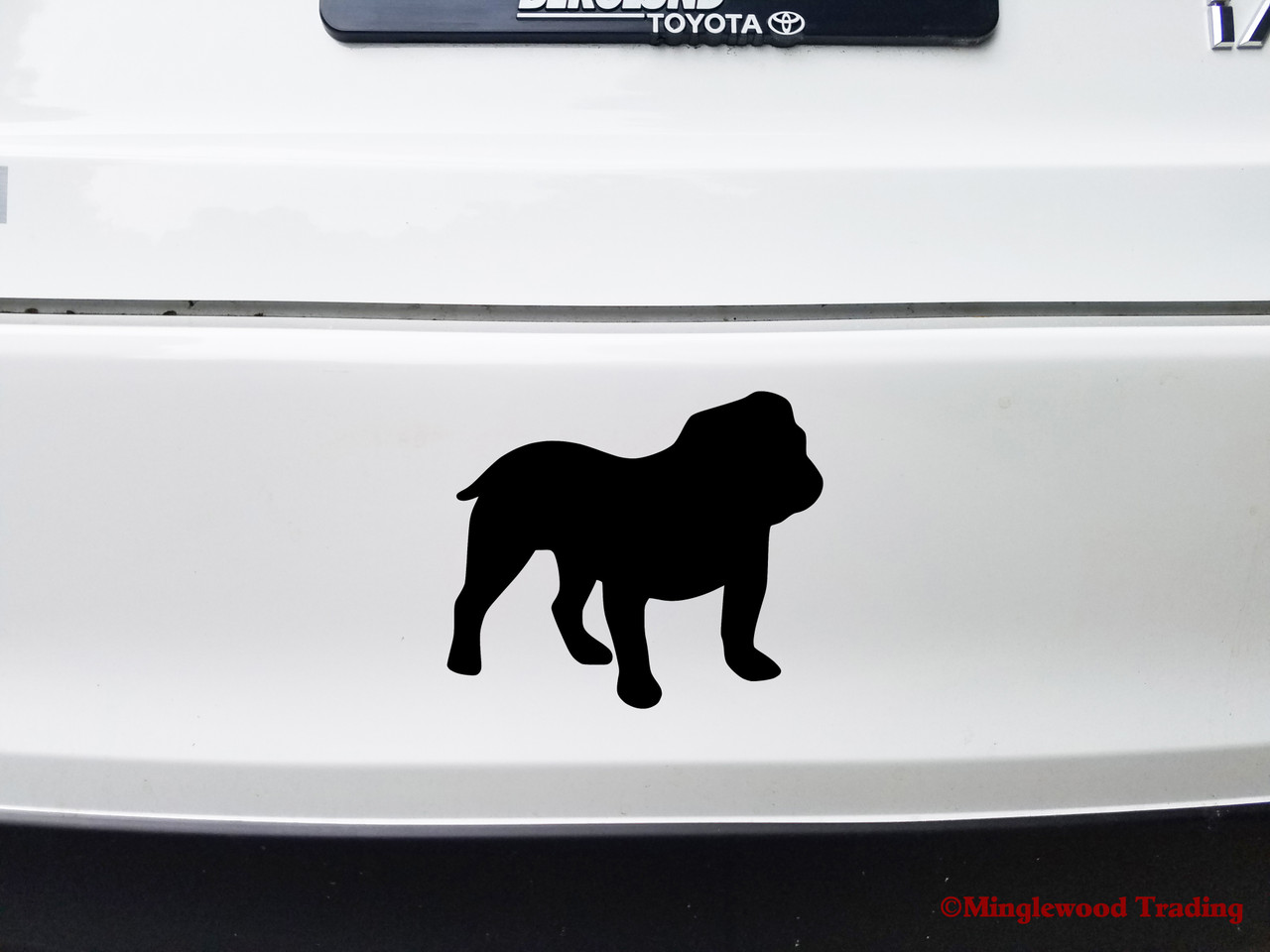 BULLDOG Vinyl Sticker - English British Dog Puppy Canine - Die Cut Decal