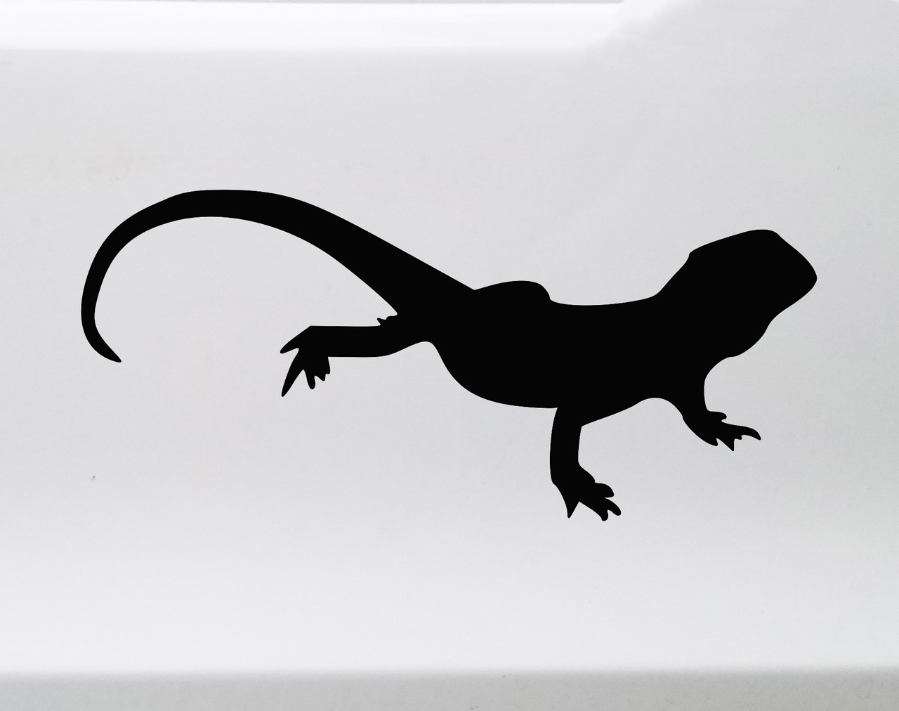 Bearded Dragon Vinyl Decal - Pogona Lizard - Die Cut Sticker