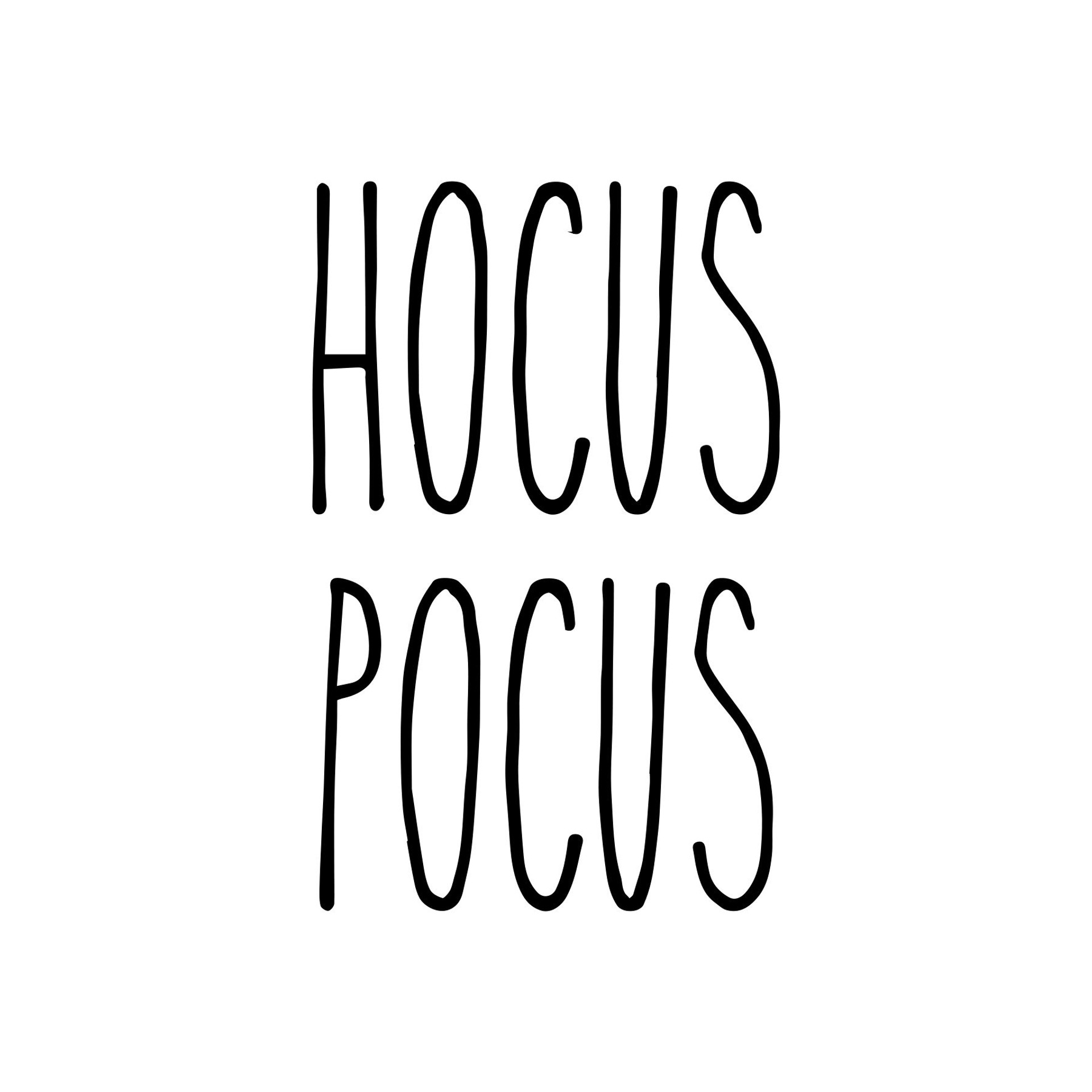 hocus focus font