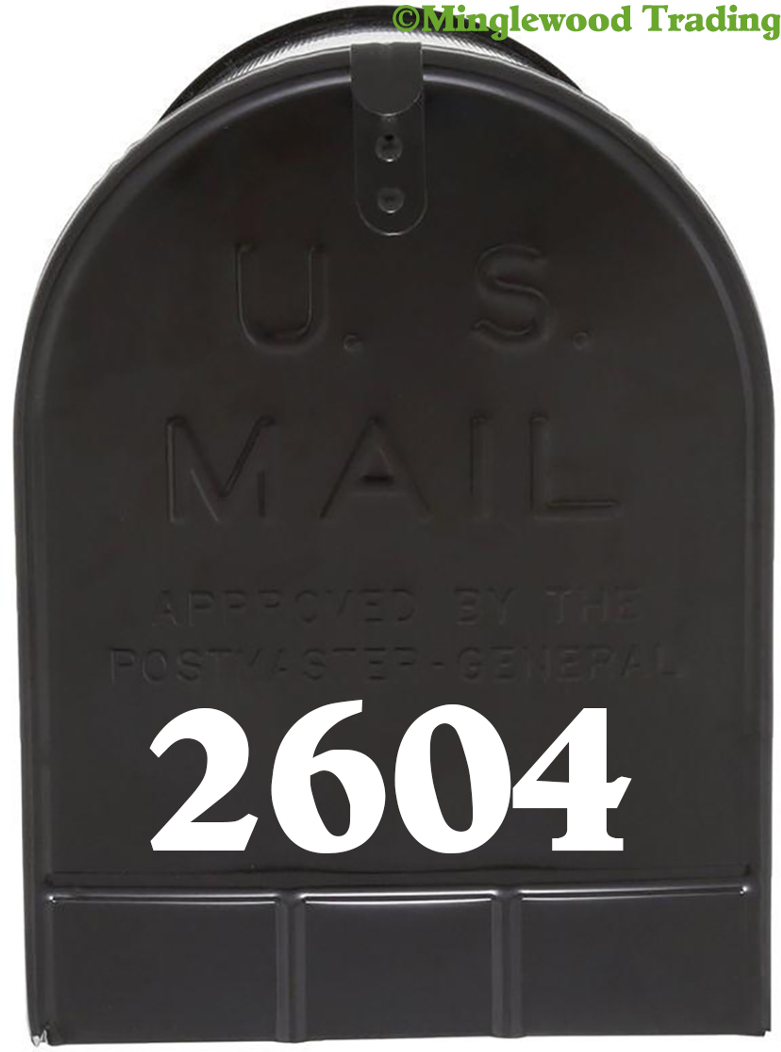2 Sets of 2" Custom Mailbox Numbers Vinyl Die Cut Decals 19 Style