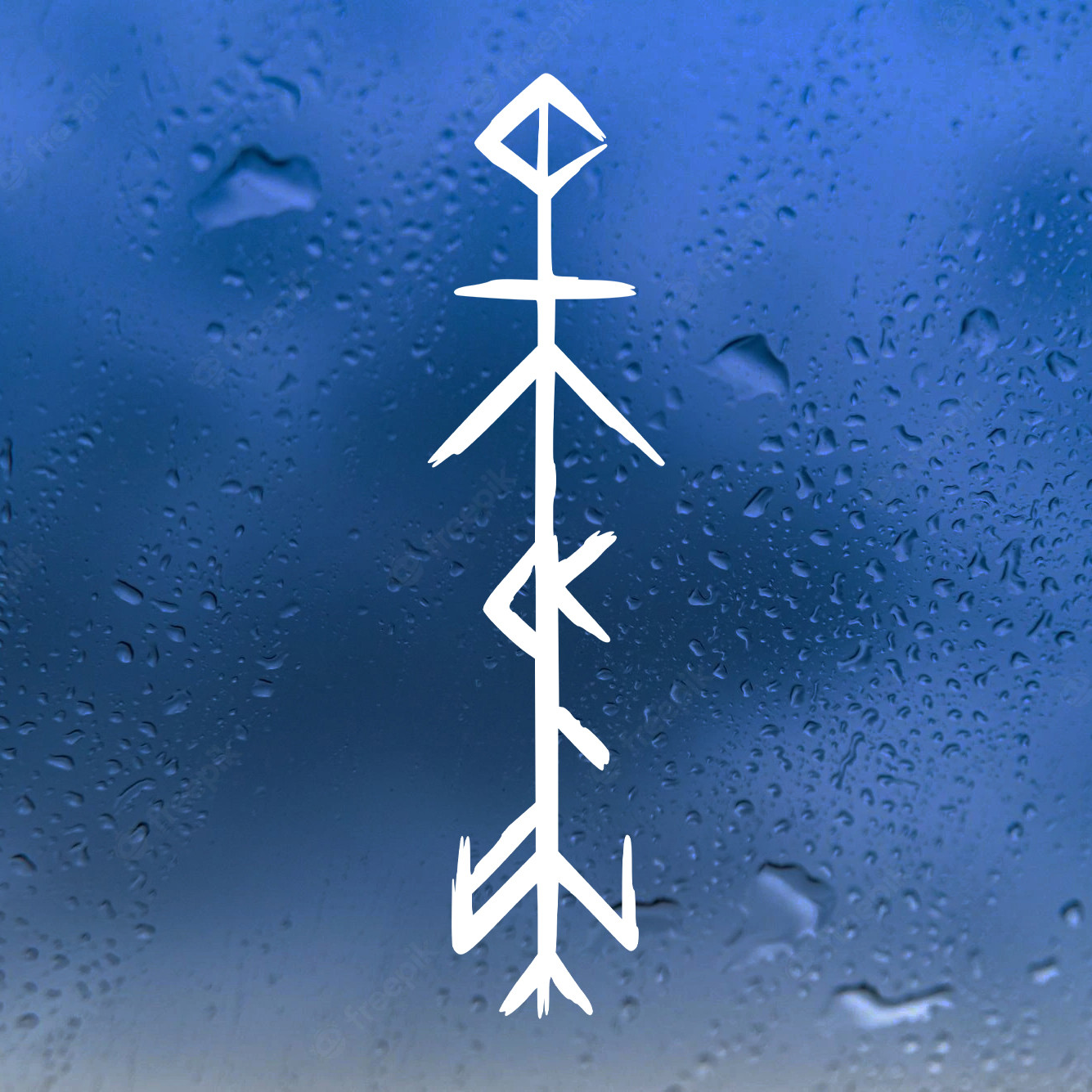 Witch Bindrune Vinyl Decal - Viking Norse Rune - Die Cut Sticker ...