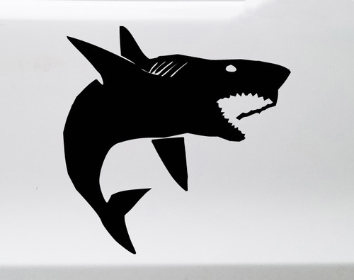 Shark Vinyl Decal - Mako Tiger Great White - Die Cut Sticker