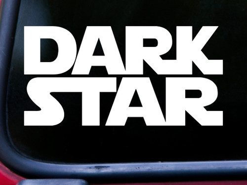 Dark Star Vinyl Decal | Grateful Dead Jam Jerry Garcia | Die Cut Sticker