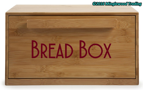 BREAD BOX -V4- Vinyl Sticker - Kitchen Breadbox Bread Bin - Die Cut Decal