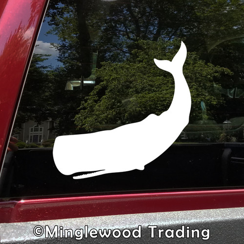 WHALE V2 Vinyl Decal Sticker - Humpback Killer Ocean Animal Cetacean