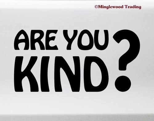 Are You Kind? Vinyl Sticker - Grateful Dead - Die Cut Decal V1