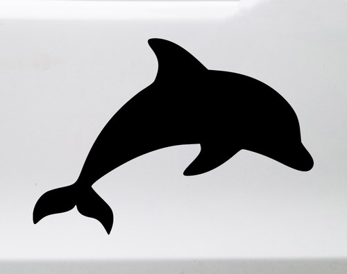 Dolphin Vinyl Decal - Porpoise Bottlenose Whale Cetacean - Die Cut Sticker