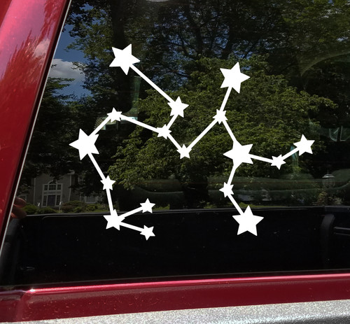 Sagittarius Constellation Vinyl Decal - Stars Zodiac The Archer - Die Cut Sticker
Sagittarius Constellation Vinyl Decal - Stars Zodiac The Archer - Die Cut Sticker
