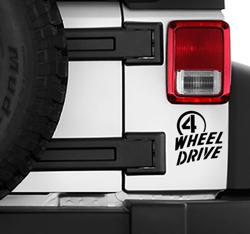 4 wheel drive off road 4x4 truck vinyl sticker decal trail overland vehicle design