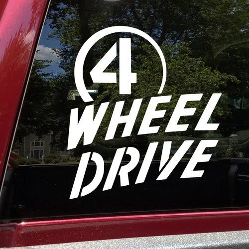 4 wheel drive off road 4x4 truck vinyl sticker decal trail overland vehicle design