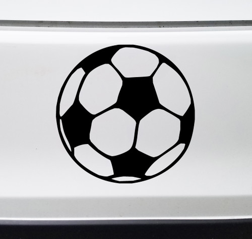 SOCCER BALL Vinyl Sticker - Futbol FIFA Football Pitch Goalkeeper Striker - Die Cut Decal
