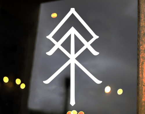 home protection tyr othala bindrune vinyl sticker decal inspired by norse and viking traditions symbolizing protection family heritage strength and ancestral ties