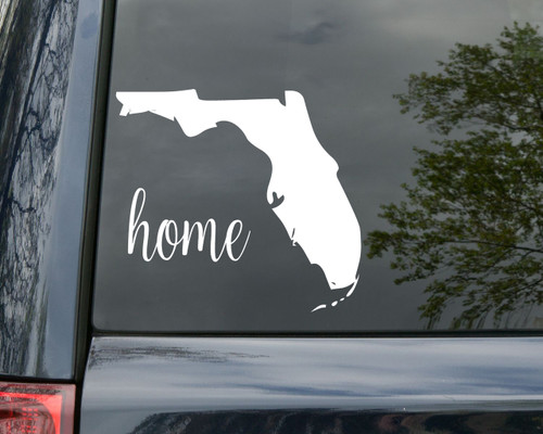 Florida State Vinyl Decal Sticker 6" x 5.5" Home FL Gators Walt Disney