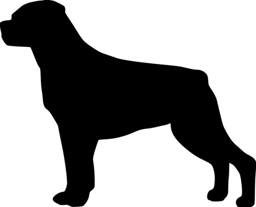 ROTTWEILER Vinyl Sticker - Dog Puppy Rott Rottie - Die Cut Decal