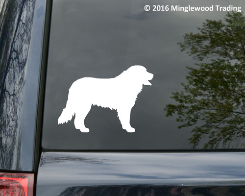 BERNESE MOUNTAIN DOG Vinyl Sticker - Berner Bernie Puppy - Die Cut Decal