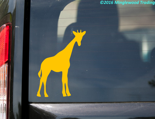 GIRAFFE Vinyl Sticker - African Wild Animal Jungle Safari - Die Cut Decal