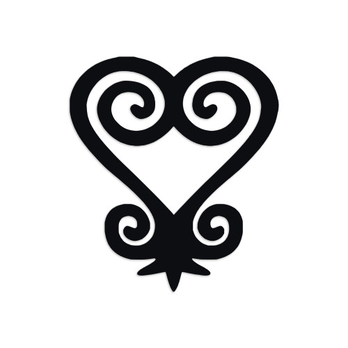 Sankofa Vinyl Decal – African Symbol in 20 Colors & Sizes