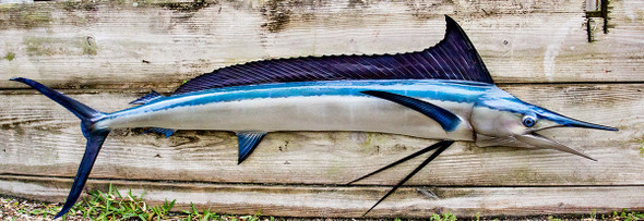 Spearfish fiberglass fish replica