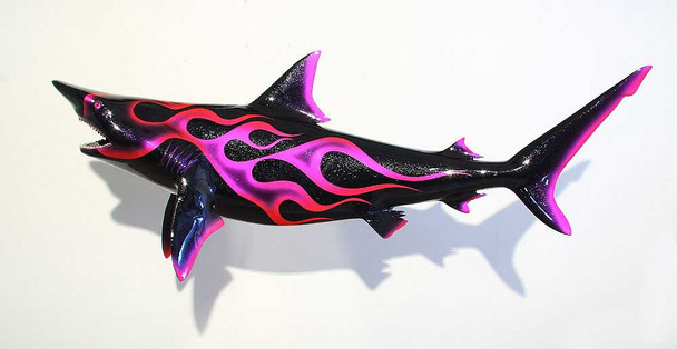 Blacktip Shark with custom flame paint CUSTOM ORDER