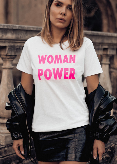 Woman Power White