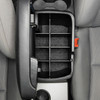Installed overhead view Vehicle OCD Organizers by BaseLayer Toyota Tacoma - Center Console Organizer 2005-2015