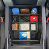 Vehicle OCD Organizers by BaseLayer Ford F-150 - Center Console Organizer 2015-2020 overhead view with organized items