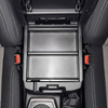 Installed Vehicle OCD Organizers by BaseLayer for Toyota Tacoma - Center Console Tray 2016-2023 overhead view
