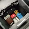 Installed Vehicle OCD Organizers by BaseLayer for Honda Odyssey 2018-2026 Center Console Organizer overhead view