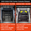 Vehicle OCD Organizers by BaseLayer for Ford F-150 Center Console Organizer 2021-2026 center console fitment comparison graphic