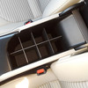 Installed Vehicle OCD Organizers by BaseLayer Toyota Camry - Center Console Organizer 2018-2019 overhead view