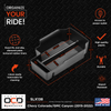 Vehicle OCD Organizers by BaseLayer Chevrolet Colorado and GMC Canyon - Center Console Tray Dimensions Infographic