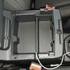 Installed Jeep Wrangler JL/JLU and Gladiator JT Truck - Center Console Tray overhead view