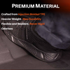 Jeep Wrangler JK 4-door premium material floor liners graphic