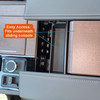 Installed Vehicle OCD by BaseLayer for Toyota Tundra 2022-2026 & Sequoia 2023-2026 center console tray Easy access graphics