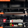Vehicle OCD by BaseLayer glove box organizer for the Toyota Tacoma 2024 - 2026 installed