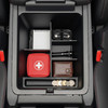 Installed Vehicle OCD by BaseLayer Center Console Divider for Honda Pilot, Ridgeline and Passport overhead view