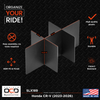 Vehicle OCD by BaseLayer Honda CR-V 2023-2025 Center Console Organizer Dimensions Infographic
