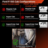 BaseLayer Ford F-350 Rear Storage Floor Liner Cab Configuration