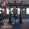 BaseLayer Performance gym tiles working out on cable machine