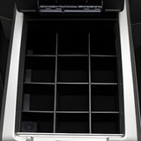 Installed view Vehicle OCD Organizers by BaseLayer Ford F-150 with Floor-Shift - Center Console Organizer 2009-2014
