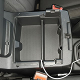 Installed Jeep Wrangler JL/JLU and Gladiator JT Truck - Center Console Tray overhead view