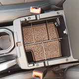 Installed Vehicle OCD Organizers by BaseLayer for Jeep Wrangler JL/JLU and Gladiator JT Truck - Center Console Organizer