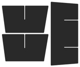 Vehicle OCD Organizers by BaseLayer RAM 1500 Classic/1500/2500/3500 - Lower Center Console Organizer