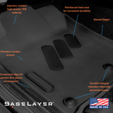 Toyota 4Runner 2013-2024 / Lexus GX 460 2014-2023 Floor Liners - Front & Rear Rows Toyota 4Runner 2013-2024 / Lexus GX 460 2014-2023 Floor Liners - Front & Rear Rows