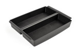 Vehicle OCD by BaseLayer center console tray for the Toyota Tacoma 2024+angled top view